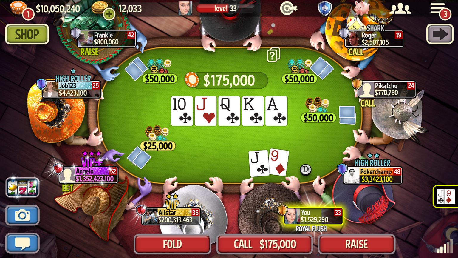 governors of poker 3 link iphone and pc