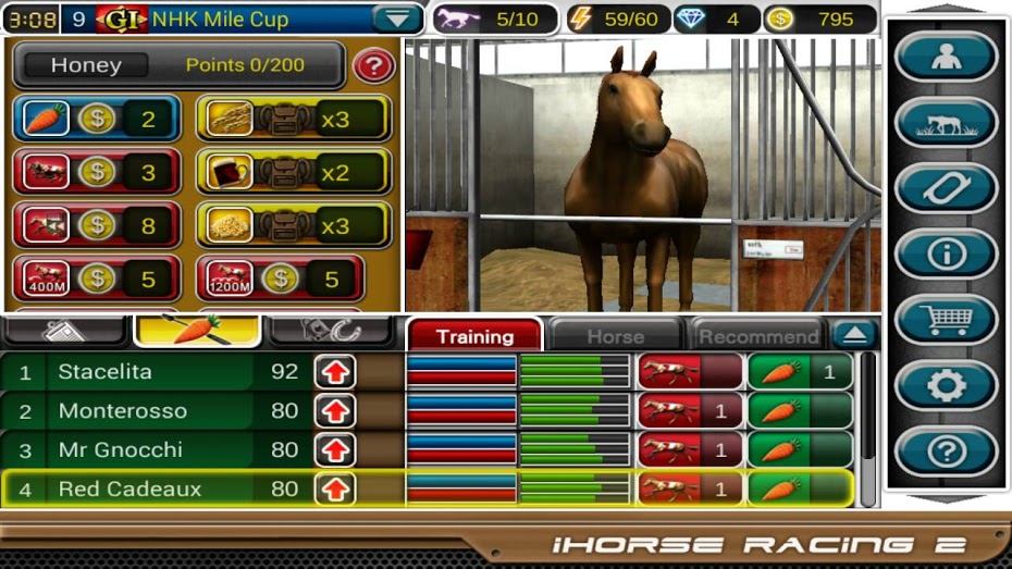 iHorse racing 2 voor de iPhone